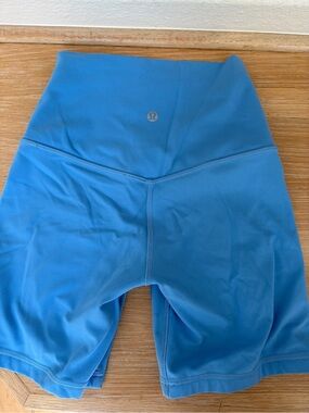 lululemon athletica Bright Blue High-Rise Athletic Shorts